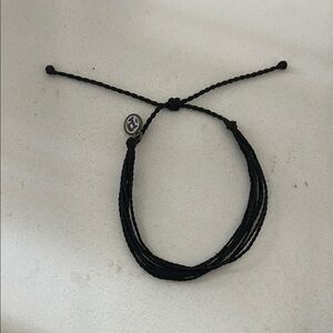 Pura Vida Black Braided Bracelet